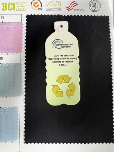 GZ-TY   100%N  幅寬：147CM 防潑水  RPET   TY-325 細節-8